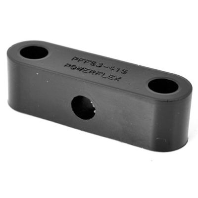 [PFXPFF63-415BLK] Powerflex Single Black Series Gear Linkage Mount Rear