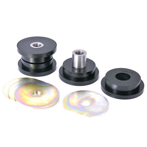 [PFXPFF5-801BLK] Powerflex Pack Of 2 Black Series Front Lower Tie Bar To Chassis Bushes