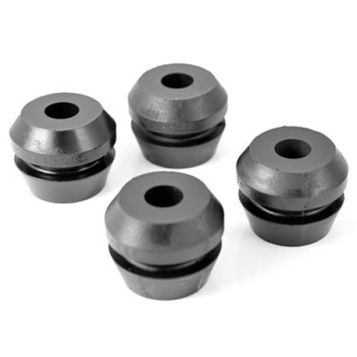 [PFXPFF85-250BLK] Powerflex Pack Of 4 Black Series Front Subframe Mounts