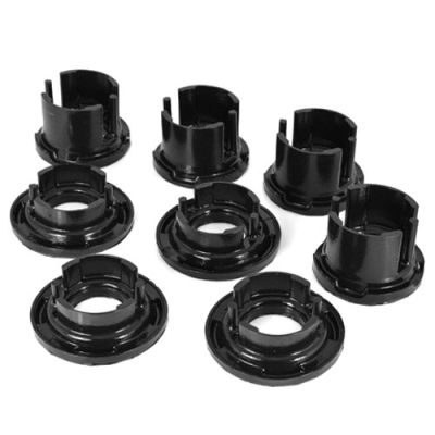 [PFXPFR69-514BLK] Powerflex Pack Of 4 Black Series Rear Subframe Insert