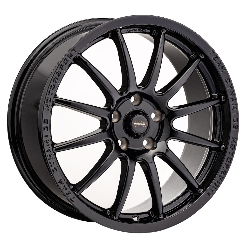 Team Dynamics Pro Race 1.2 Alloy Wheels In Black Gloss Set Of 4