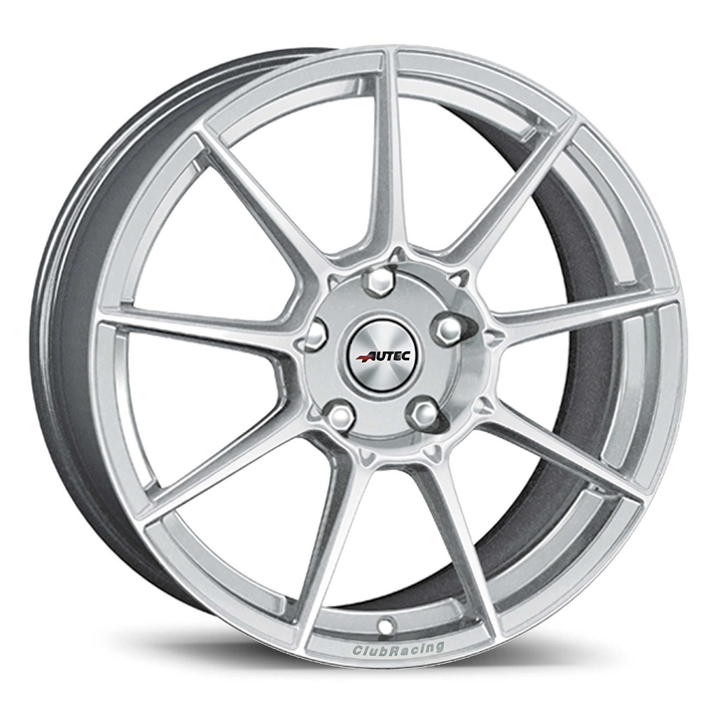 Autec ClubRacing Alloy Wheels In Hyper Silver Set Of 4
