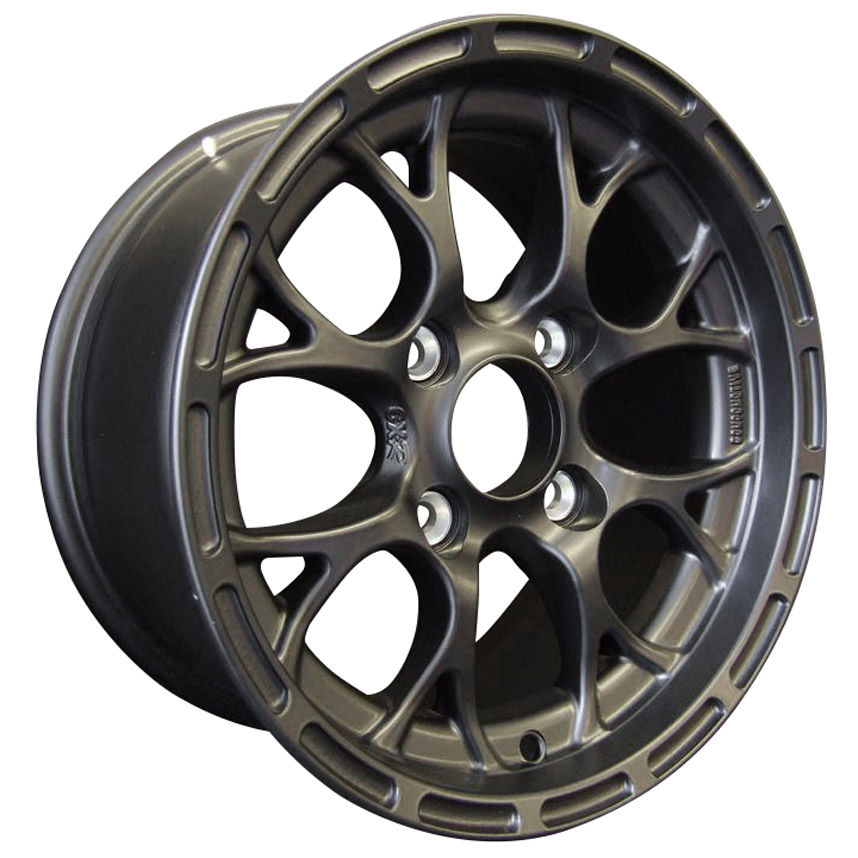 Compomotive CXR Alloy Wheels in Black Set of 4