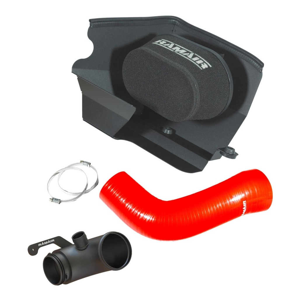 [RAMJSK-121-RD-TI] RamAir Performance Induction Kit With Red Hose