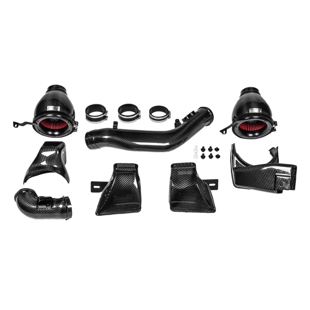 [EVE-F8XMV2-CF-INT] Eventuri Full Carbon Fibre Intake System With Sealed Carbon Ducts