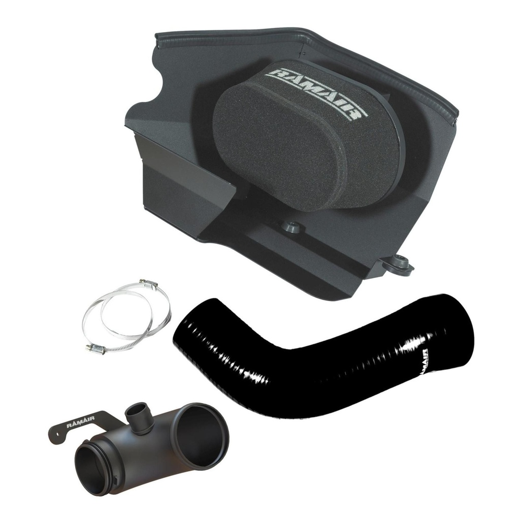 [RAMJSK-121-BK-TI] RamAir Performance Induction Kit With Black Hose