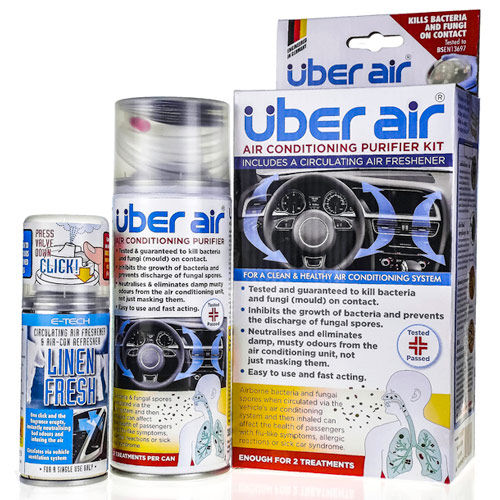 [839902-1852829] E-Tech Engineering Uber Air A/C Purifier Kit (Cool Vanilla)