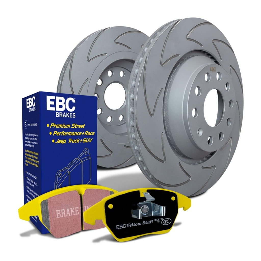 [EBCPD18KR083] EBC Brakes BSD Performance Discs and Yellowstuff Pads Kit
