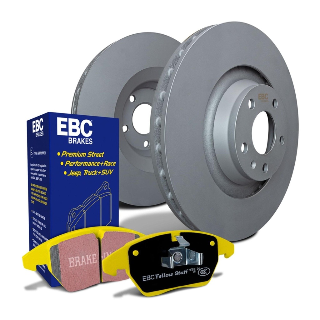 EBC Brakes OE Replacement Discs And Yellowstuff Pads Kit