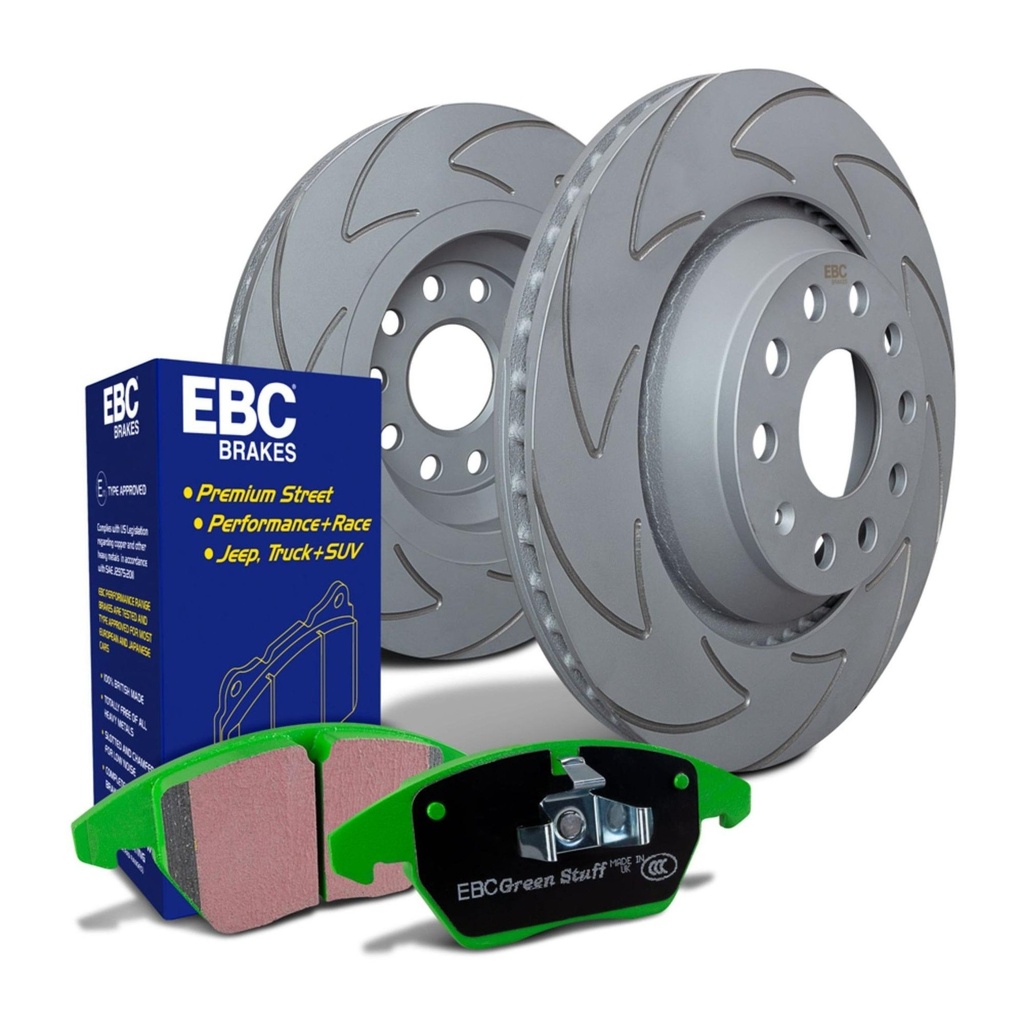 EBC Brakes BSD Performance Discs and Greenstuff Pads Kit