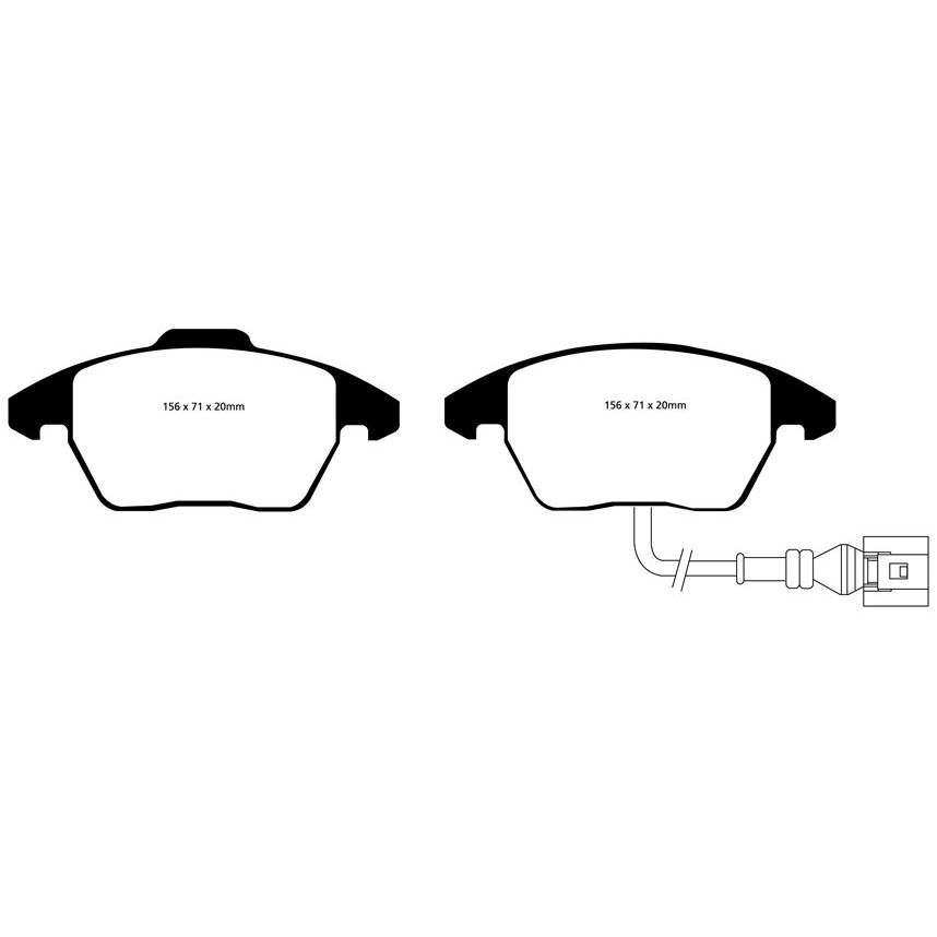 [EBCDP51517NDX] EBC Brakes Bluestuff NDX Brake Pads