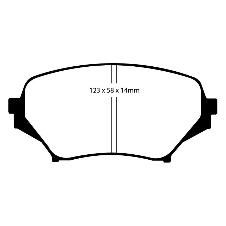 EBC Brakes Bluestuff NDX Brake Pads