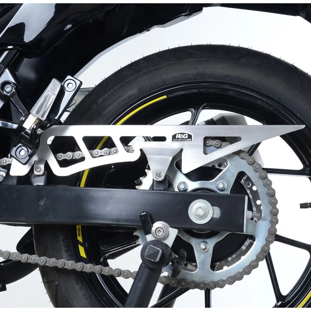 [RGPCG0016SI] R&G Motorcycle Aluminium Chain Guard