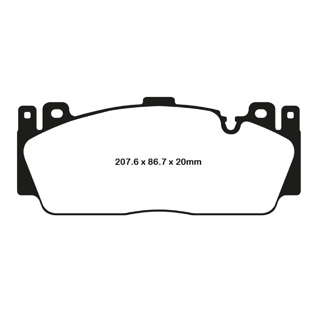 [EBCDP52148NDX] EBC Brakes Bluestuff NDX Brake Pads