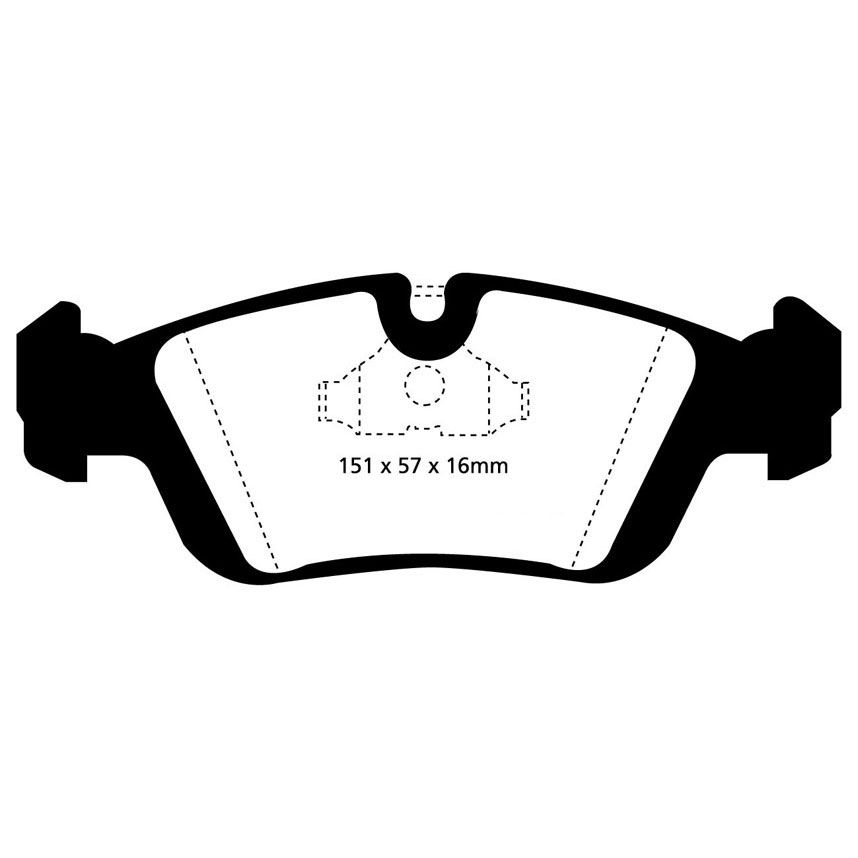 EBC Brakes Greenstuff Performance Brake Pads