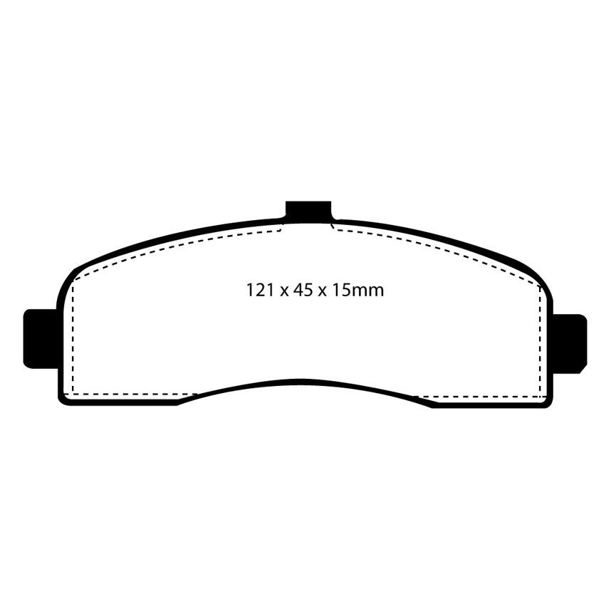 [EBCDP2946] EBC Brakes Greenstuff Performance Brake Pads