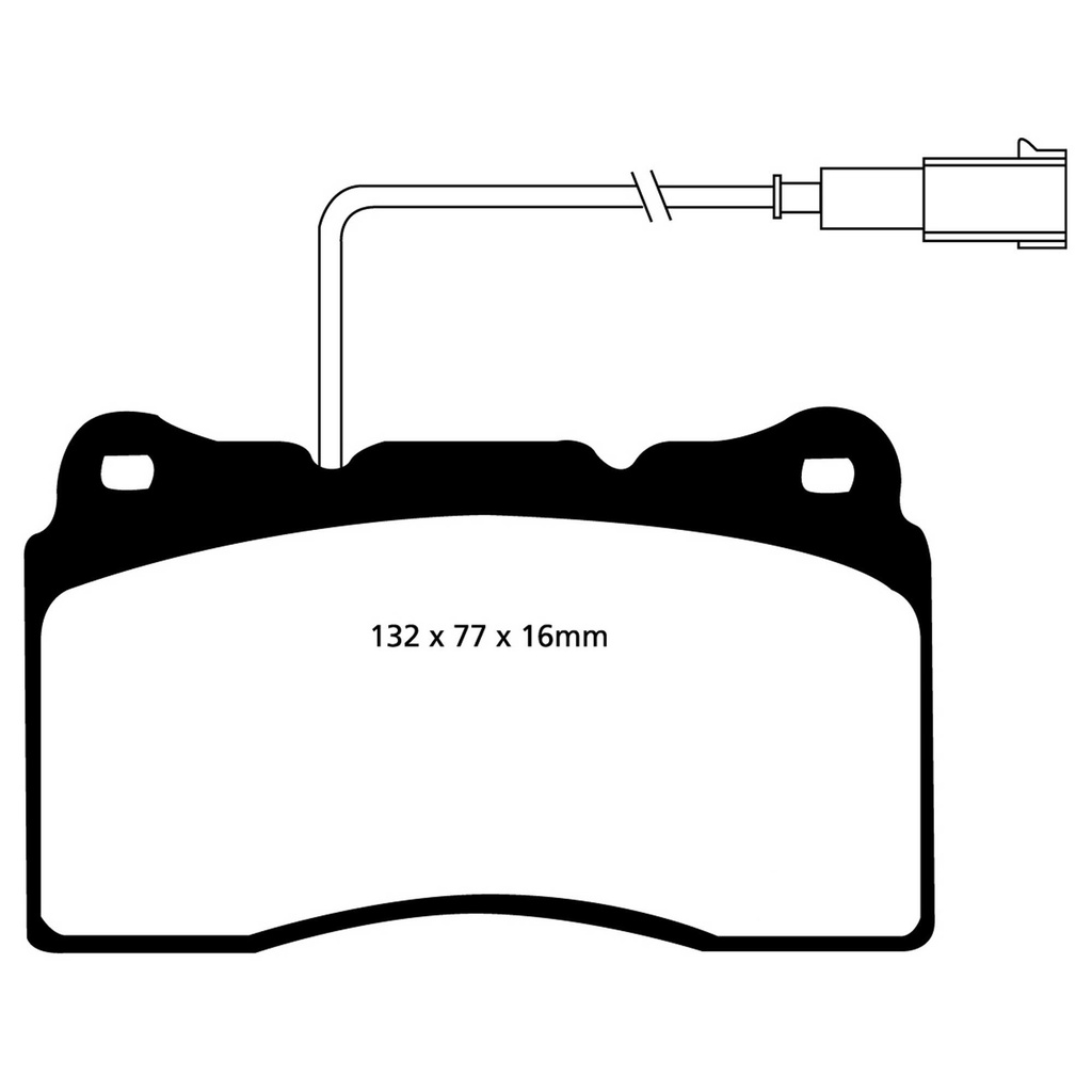 EBC Brakes Greenstuff Performance Brake Pads