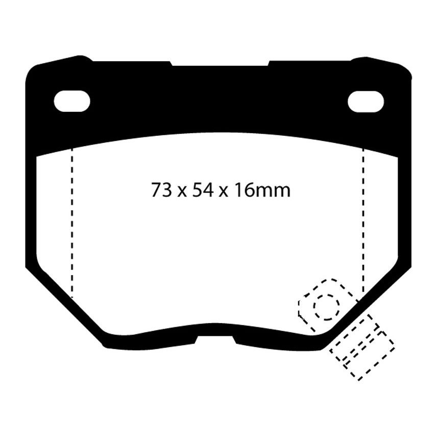 [EBCDP826] EBC Brakes Ultimax Replacement Brake Pads