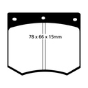 EBC Brakes Greenstuff Performance Brake Pads