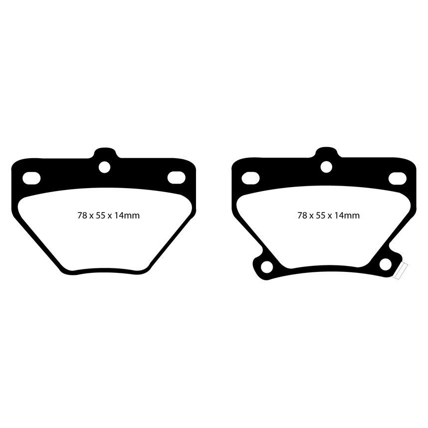 EBC Brakes Ultimax Replacement Brake Pads