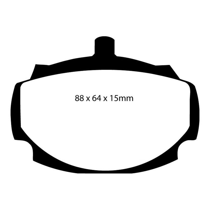 EBC Brakes Ultimax Replacement Brake Pads