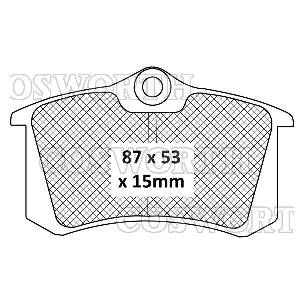 [CSWCFS3031] Cosworth Streetmaster Brake Pads