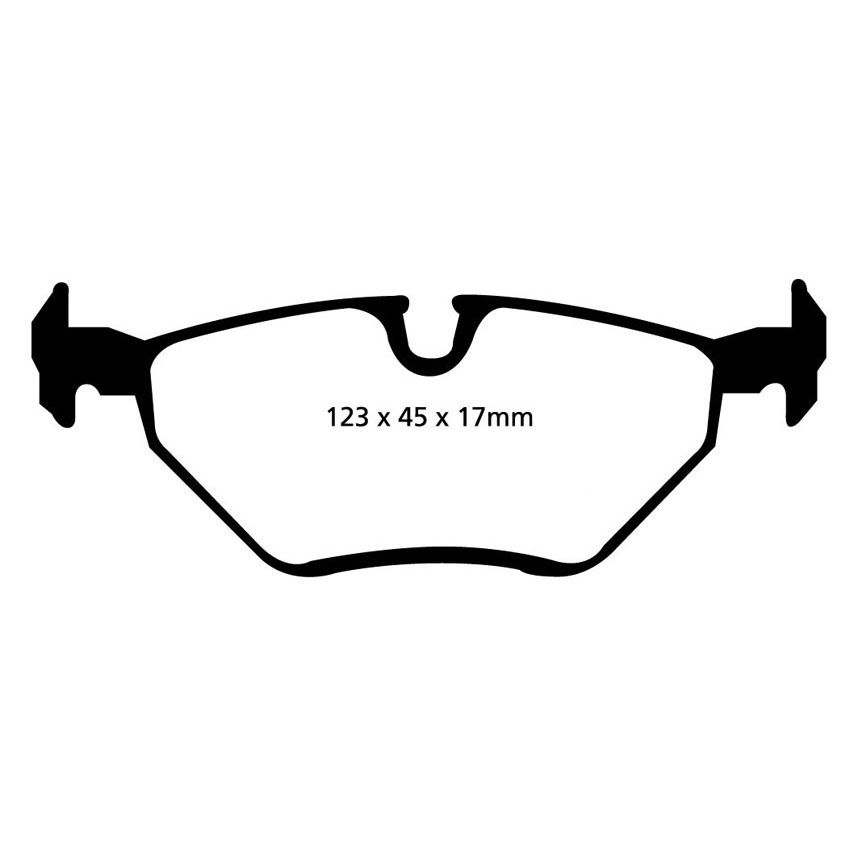 EBC Brakes Greenstuff Performance Brake Pads