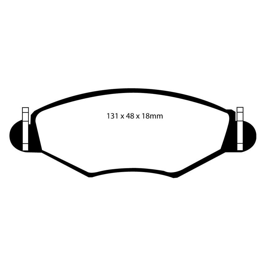 [EBCDP21366] EBC Brakes Greenstuff Performance Brake Pads