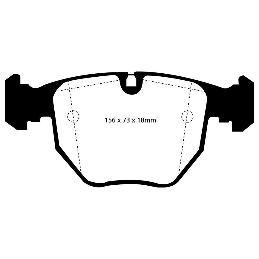 EBC Brakes Greenstuff Performance Brake Pads