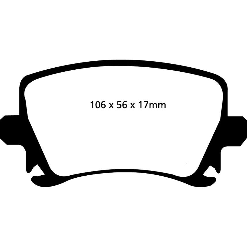 [EBCDP21518] EBC Brakes Greenstuff Performance Brake Pads