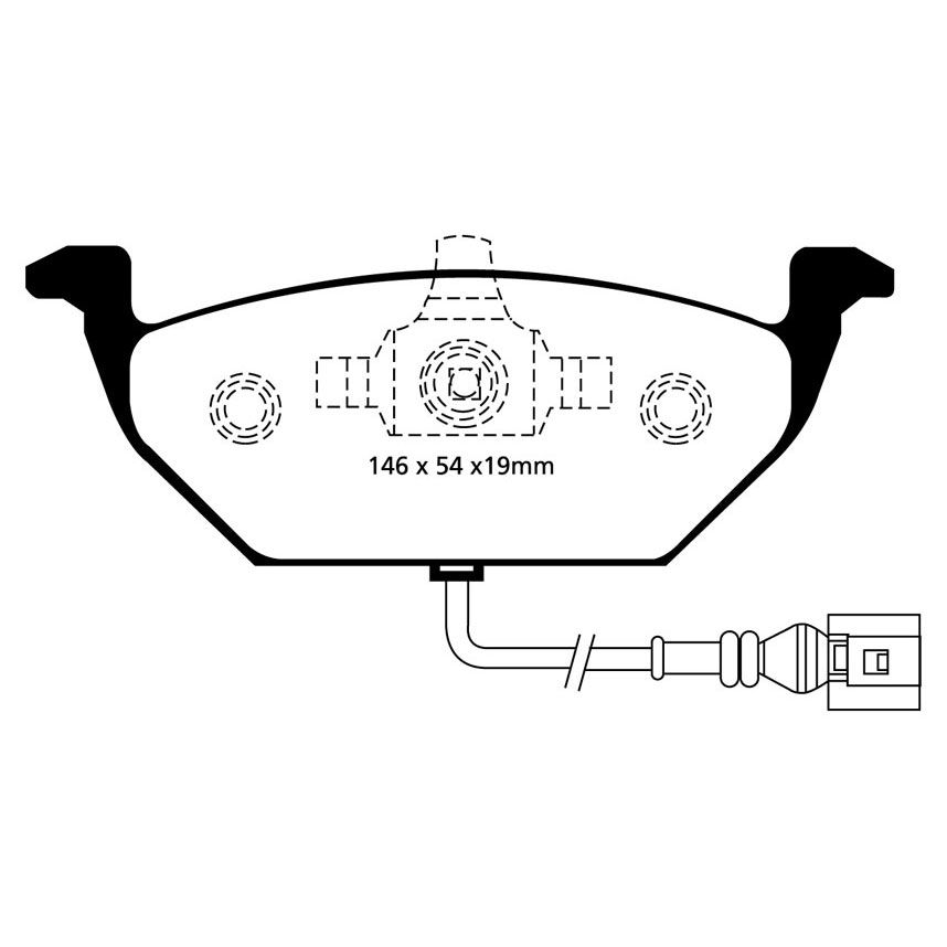 EBC Brakes Greenstuff Performance Brake Pads