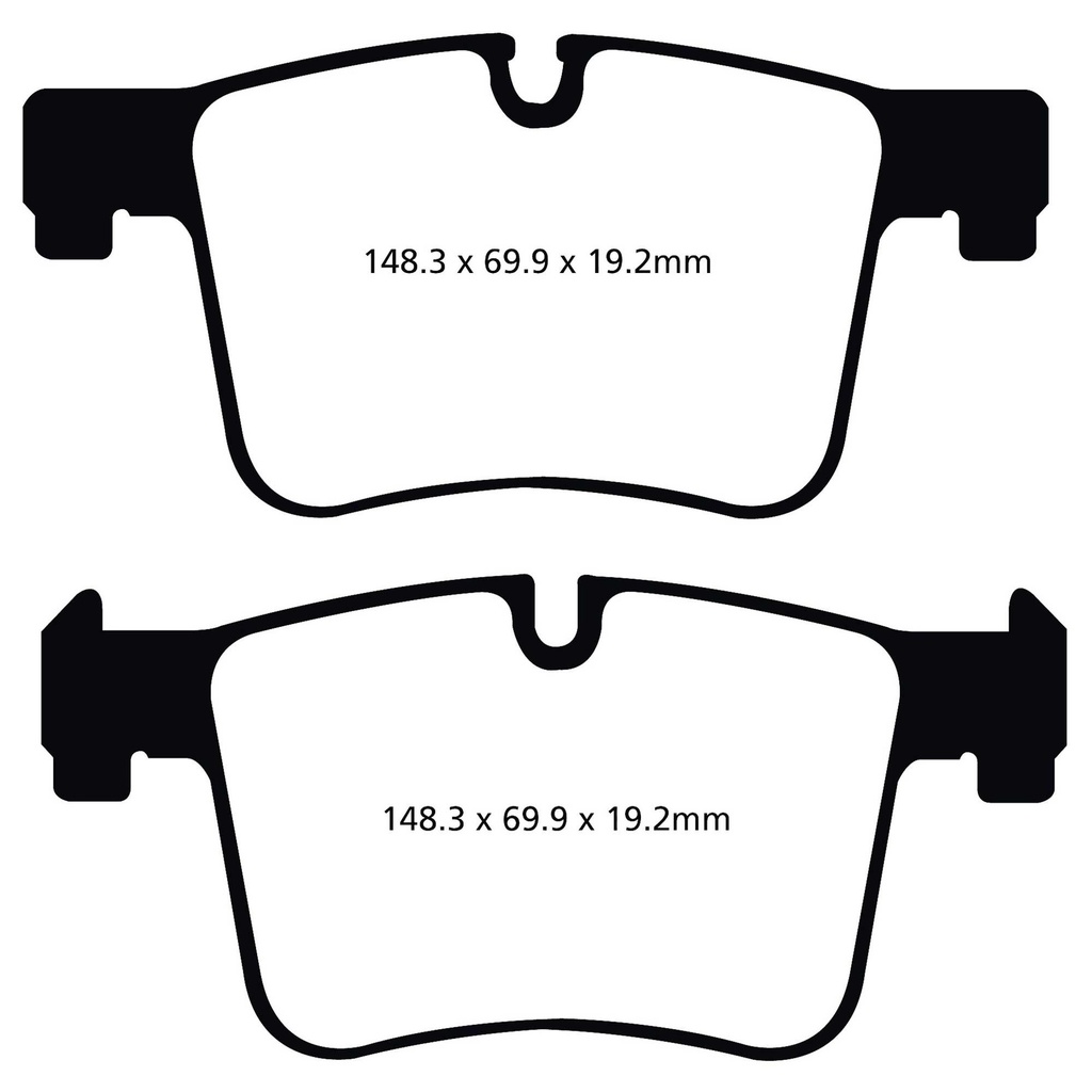 EBC Brakes Greenstuff Performance Brake Pads