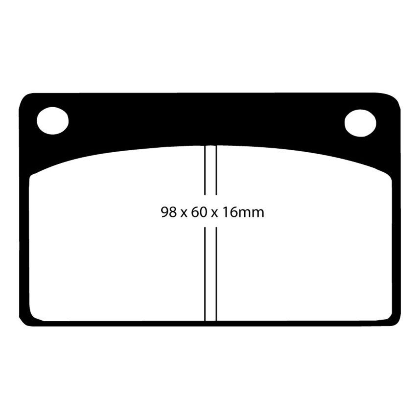 [EBCDP2143] EBC Brakes Greenstuff Performance Brake Pads