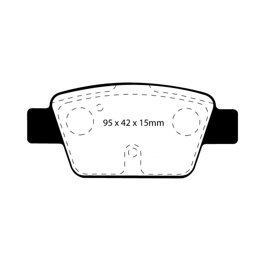 [EBCDP1381] EBC Brakes Ultimax Replacement Brake Pads
