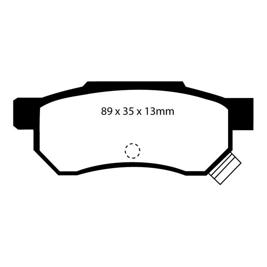 EBC Brakes Ultimax Replacement Brake Pads