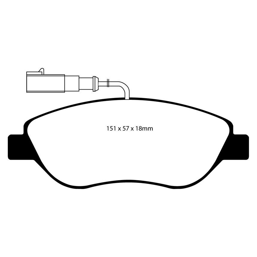 [EBCDP1382] EBC Brakes Ultimax Replacement Brake Pads