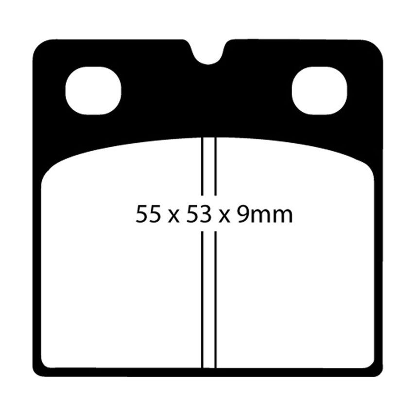 [EBCDP1215] EBC Brakes Ultimax Replacement Brake Pads