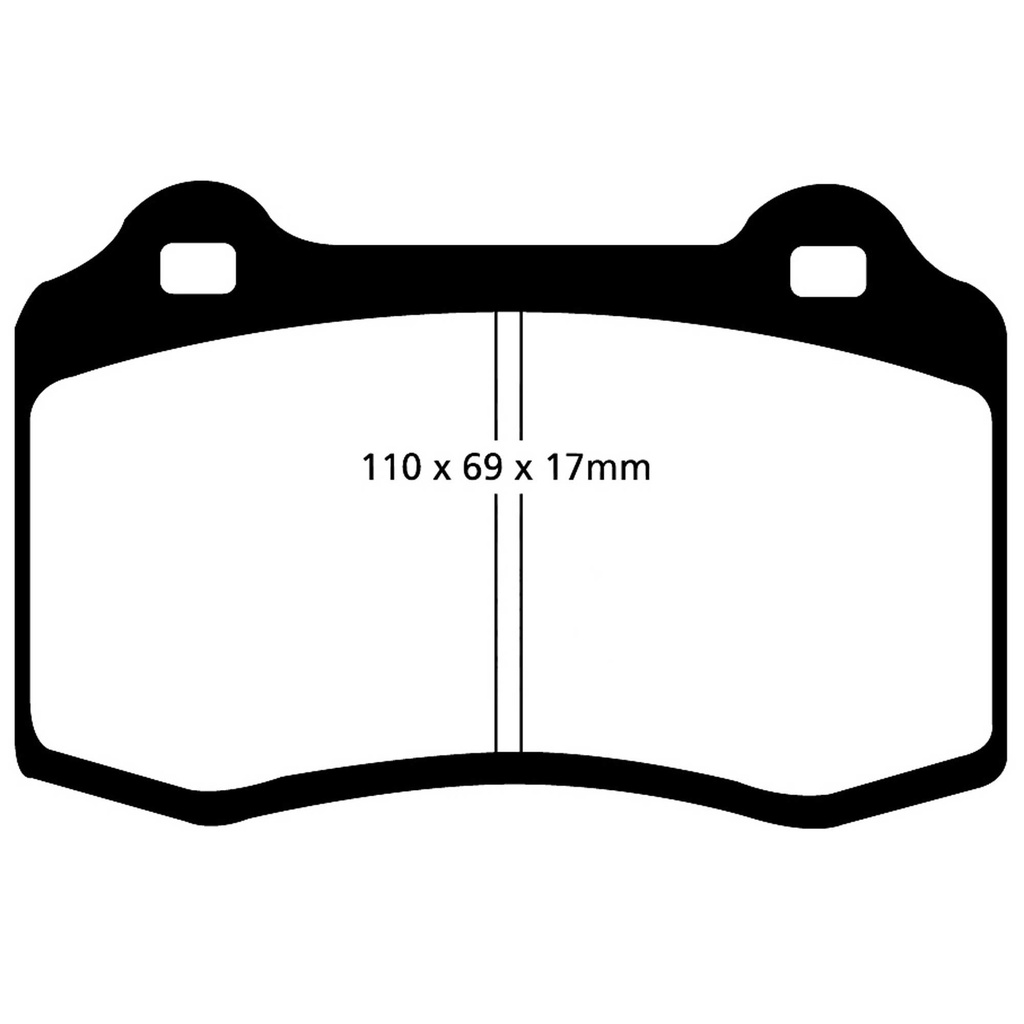 [EBCDP21031] EBC Brakes Greenstuff Performance Brake Pads