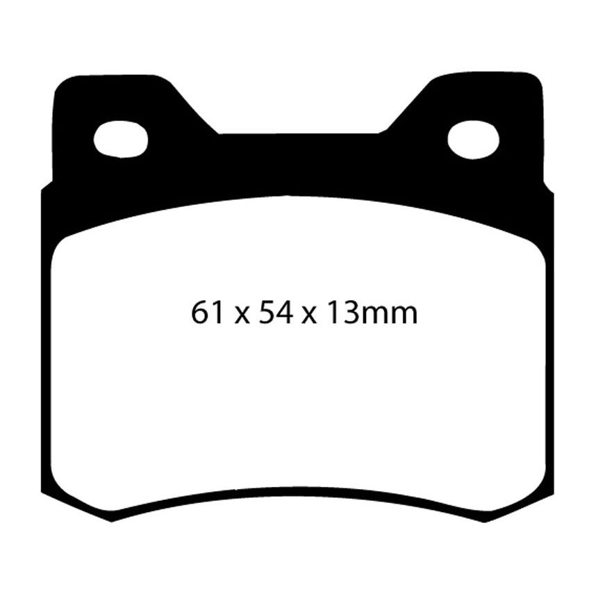 EBC Brakes Greenstuff Performance Brake Pads