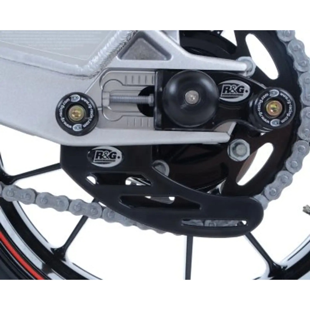 [RGPTG0006BK] R&G Road Racing Motorcycle Toe Chain Guard