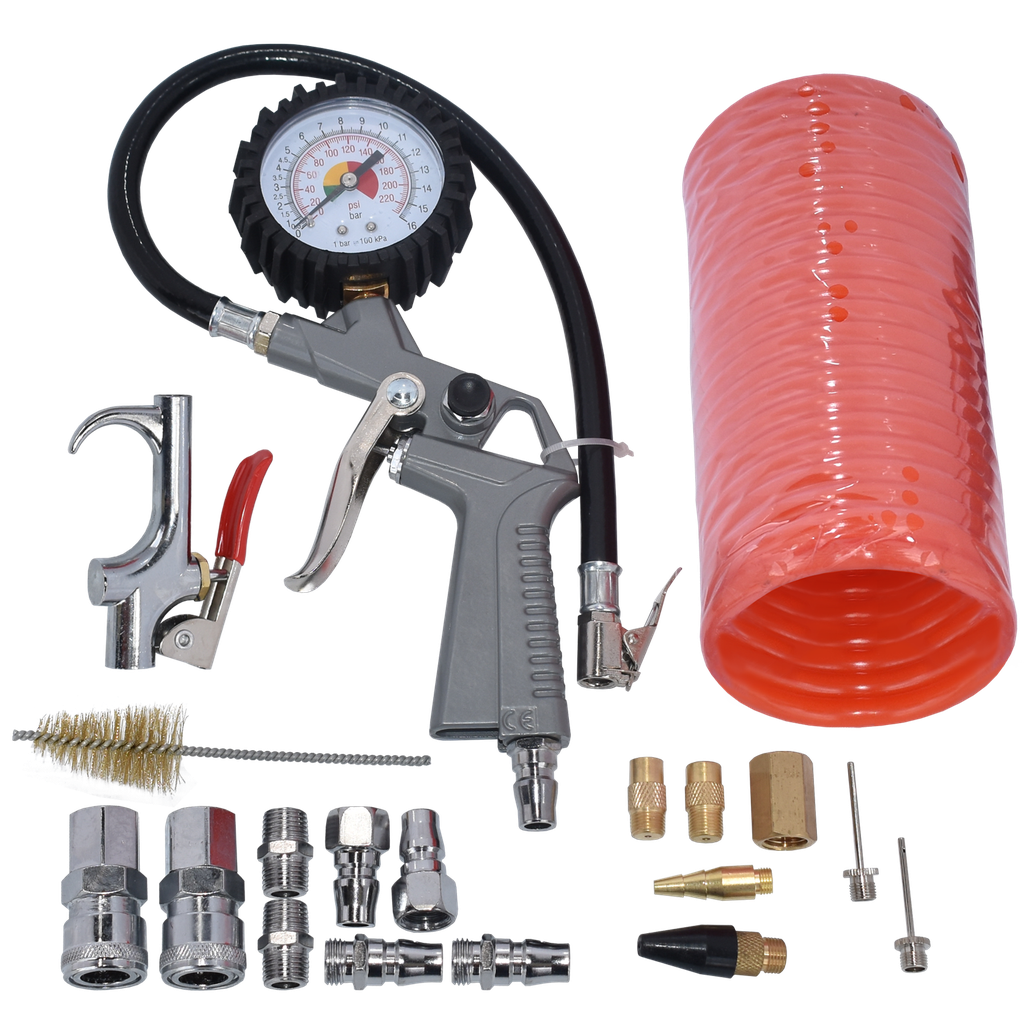 [SX-014K] AIR TOOL - ACCESSORIES 17PC KIT