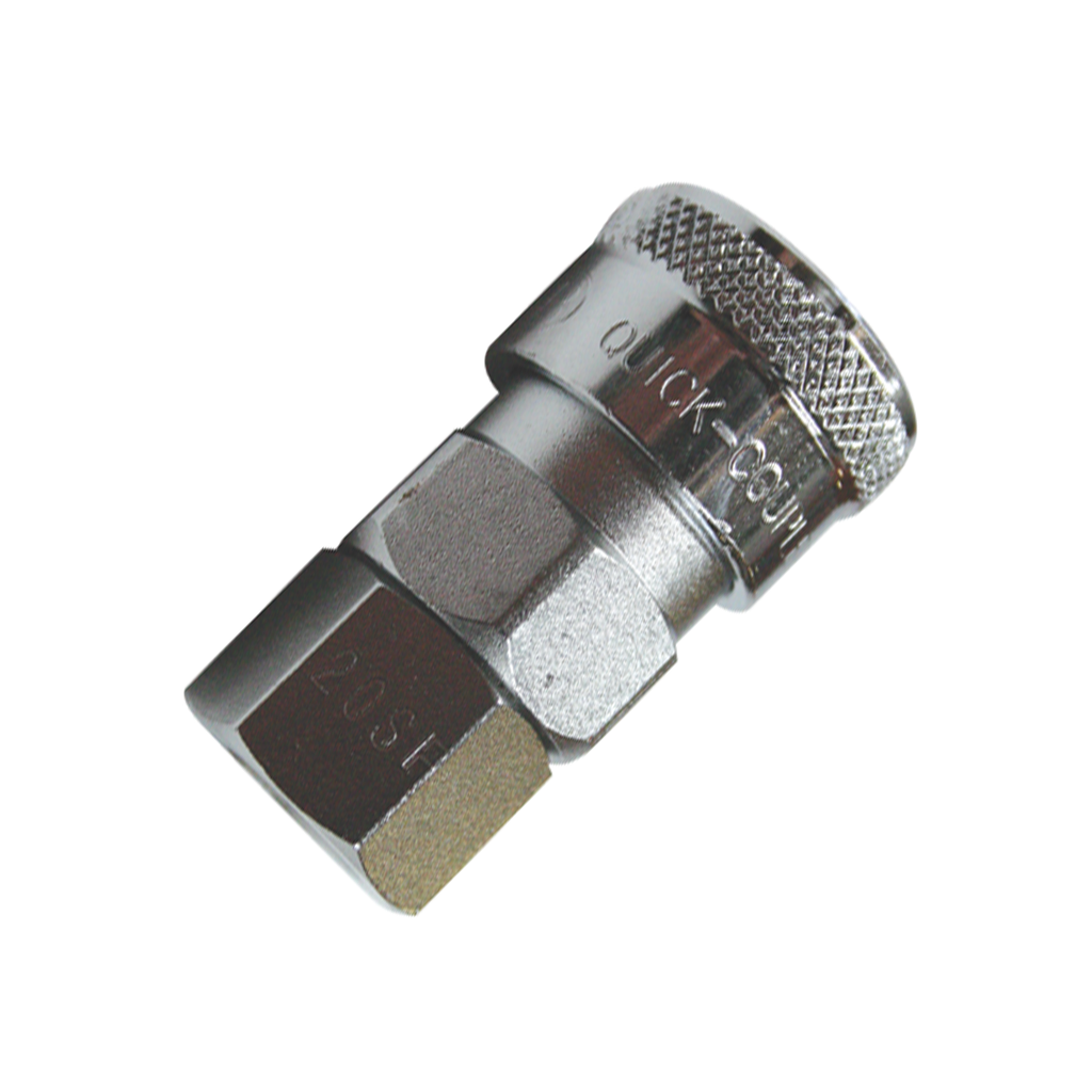 AIR TOOL FITTING - COUPLER 1/4"F THREAD NITTO STYLE