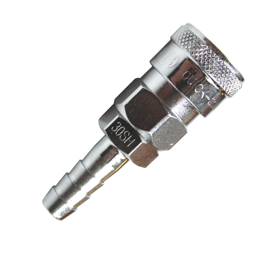 AIR TOOL FITTING - COUPLER 3/8" HOSE BARB NITTO STYLE