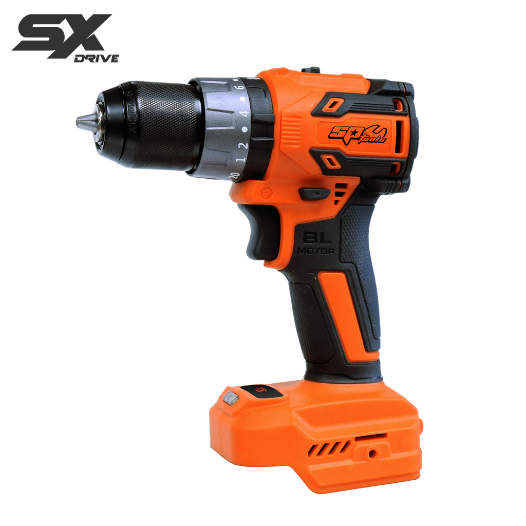 CORDLESS - 18V DRILL/DRIVER BRUSHLESS - SKIN ONLY - SX DRIVE
