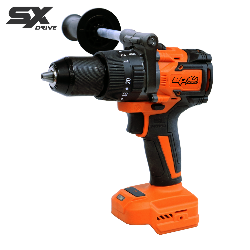 CORDLESS - 18V HAMMER DRILL/DRIVER BRUSHLESS - SKIN ONLY - SX DRIVE