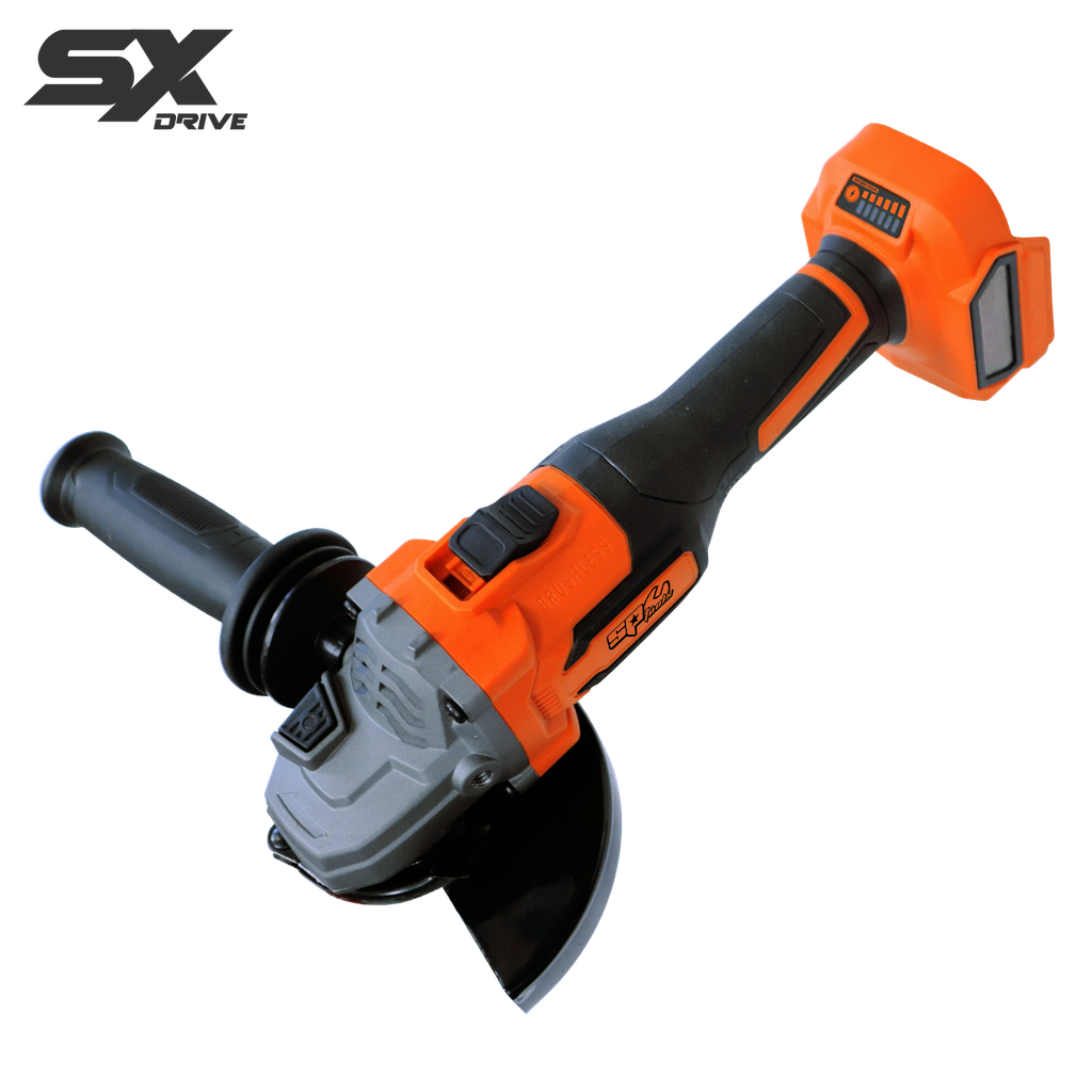 CORDLESS - 18V 5" BRUSHLESS ANGLE GRINDER - SKIN ONLY - SX DRIVE