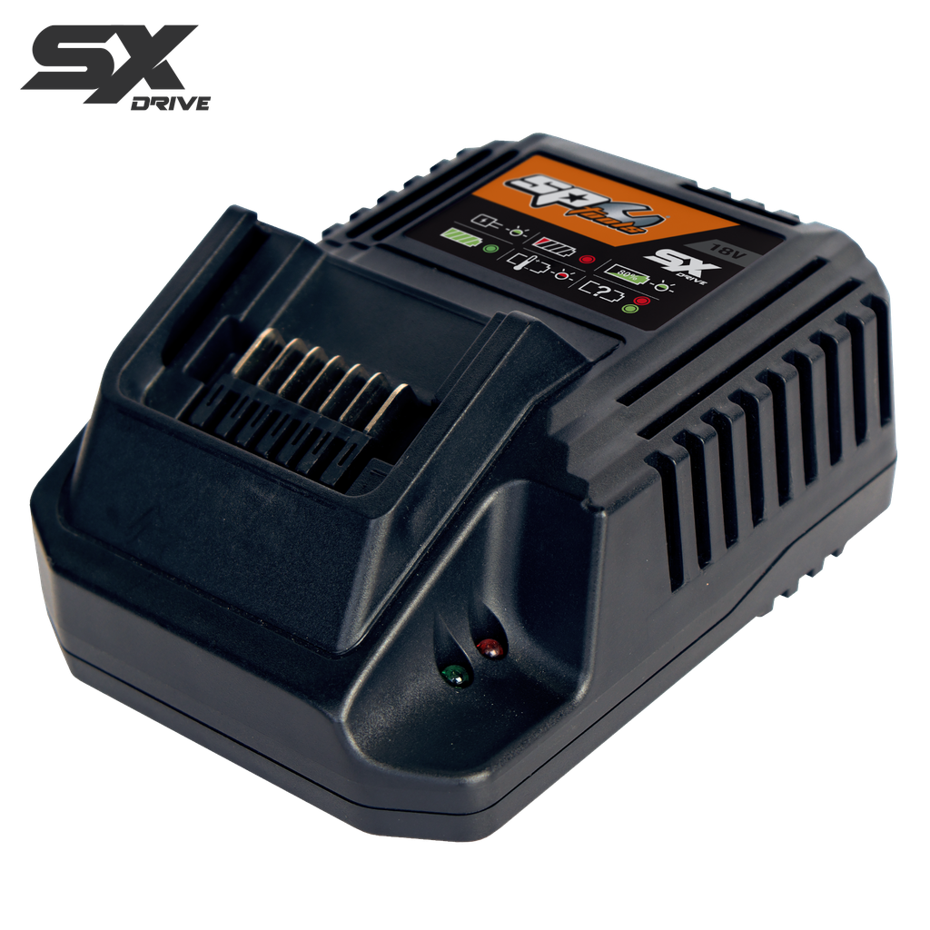 CORDLESS - BATTERY CHARGER - 18V - SX DRIVE