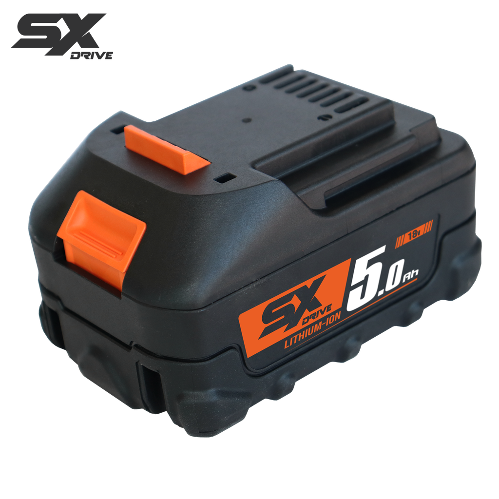 CORDLESS - BATTERY PACK - 18V LITHIUM-ION - 5.0AH - SX DRIVE