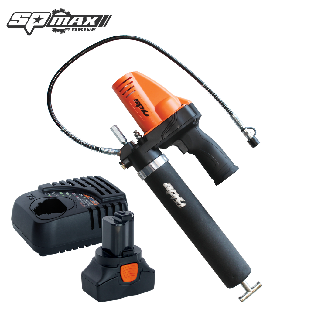 CORDLESS - 16V INDUSTRIAL GREASE GUN - MAX DRIVE