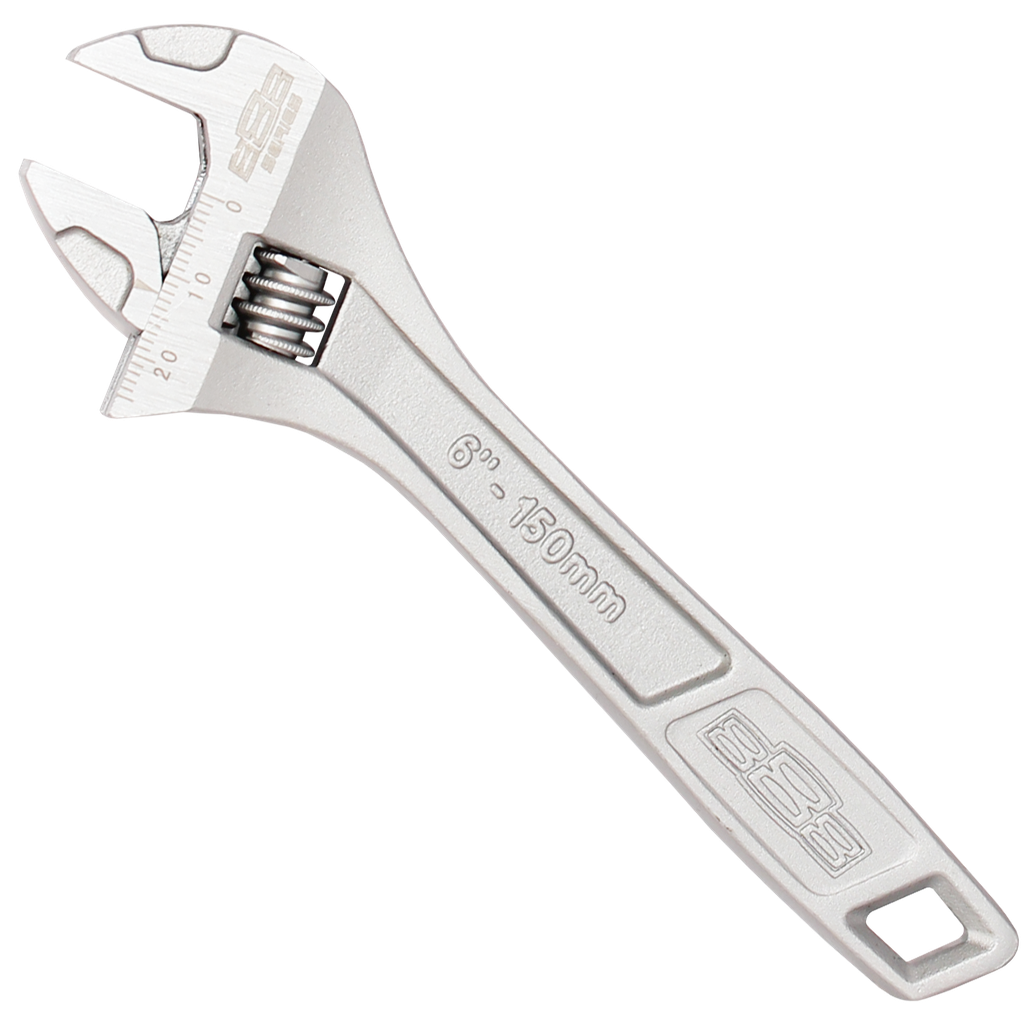 [T818015] ADJUSTABLE WRENCH 150MM CHROME